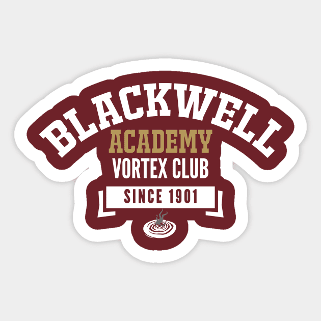 Blackwell Academy Vortex Club Vintage Design Sticker by AniReview